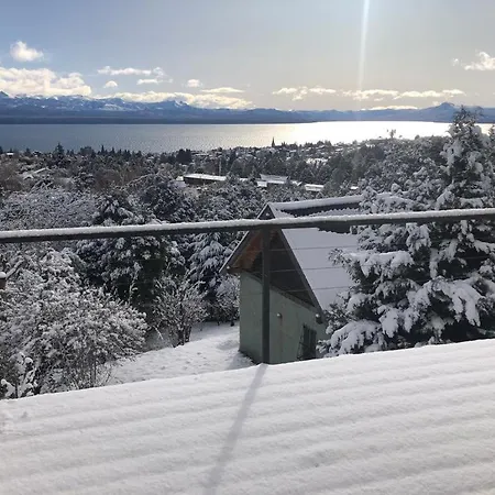 Michay Cabana En Entorno Tranquilo Y Vista Al Lago San Carlos de Bariloche Exterior photo